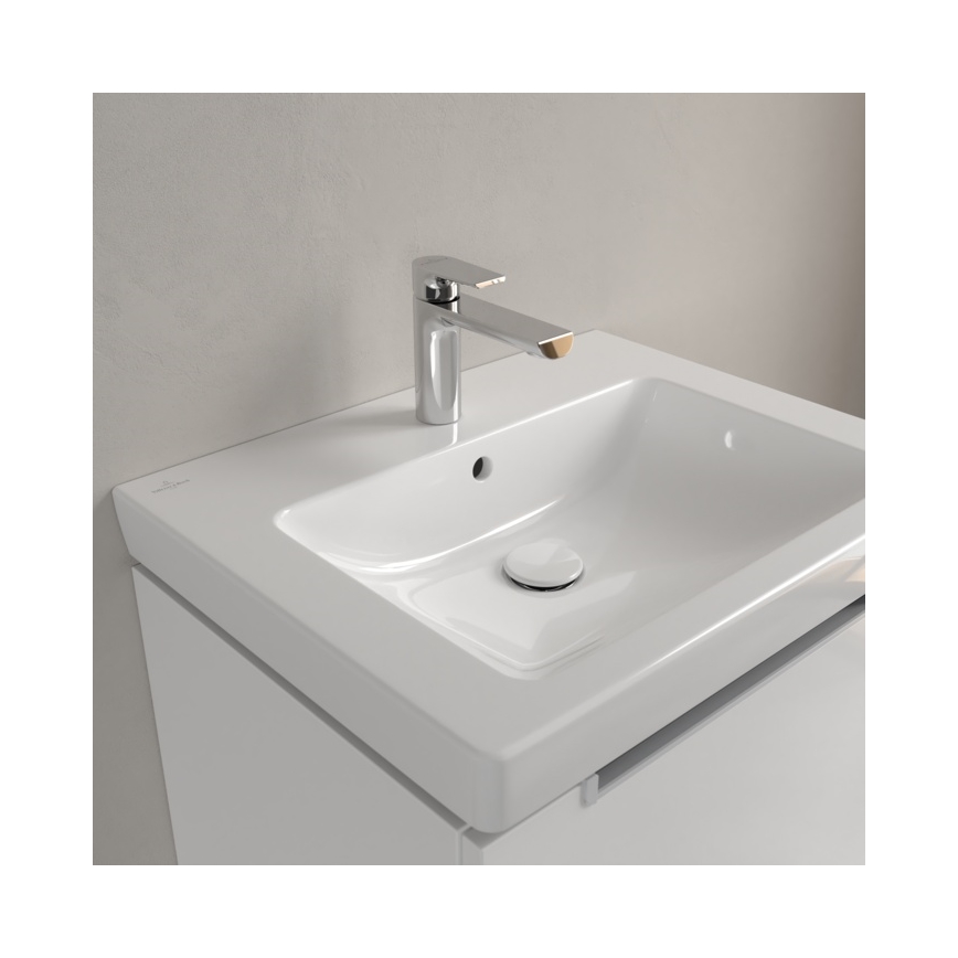 Villeroy & Boch 7113F001 - Väggmonterat tvättställ SUBWAY 2.0 60 x 47 cm, keramik/vit