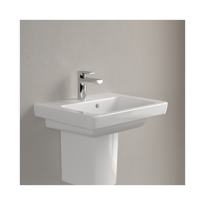 Villeroy & Boch 73155001 - Vägghängt tvättställ SUBWAY 2.0 50x40 cm keramik/vit