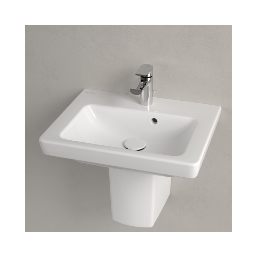Villeroy & Boch 73155001 - Vägghängt tvättställ SUBWAY 2.0 50x40 cm keramik/vit
