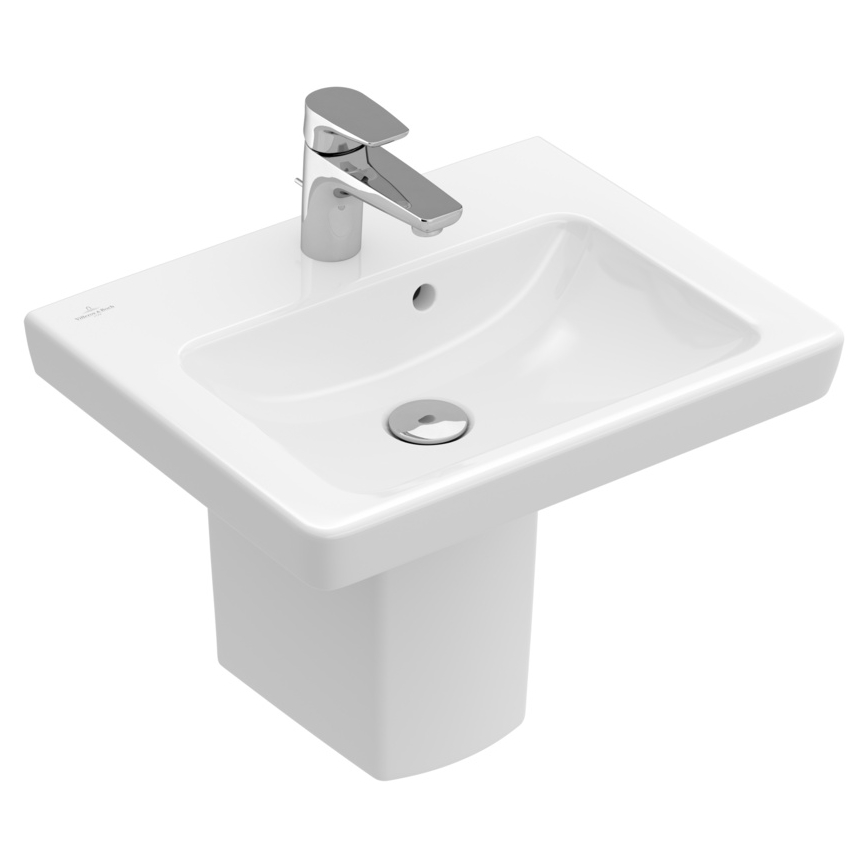 Villeroy & Boch 73155001 - Vägghängt tvättställ SUBWAY 2.0 50x40 cm keramik/vit