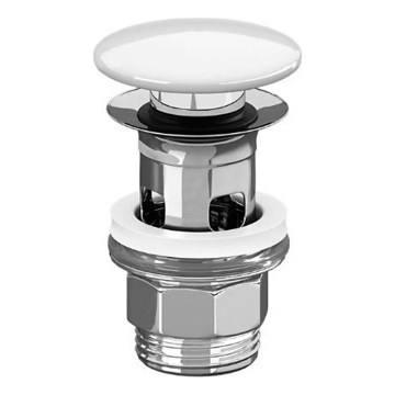 Villeroy & Boch 8L033401 - Tvättställsventil CLICK-CLACK keramisk/blank krom