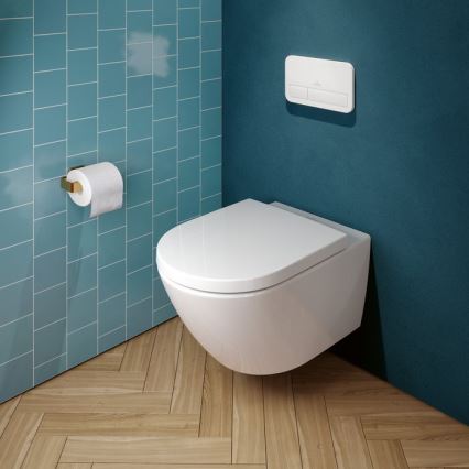 Villeroy & Boch 8M42S1T1 - Toalettsits SoftClose SUBWAY 3.0 vit