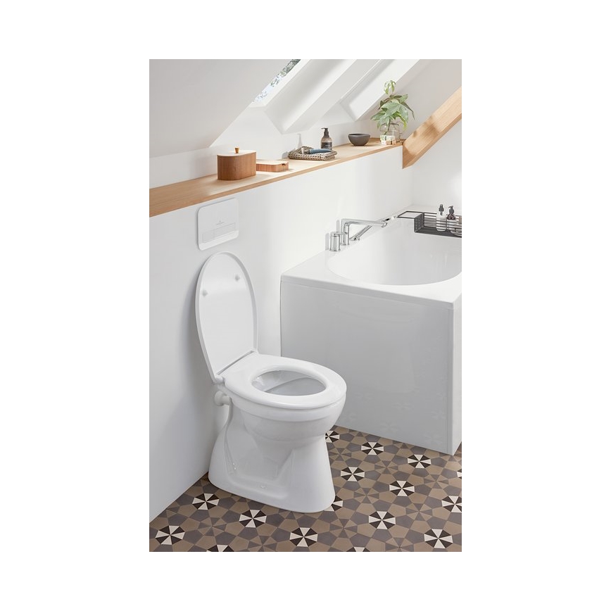 Villeroy & Boch 8M43S101 - SoftClose-toalettsits O.NOVO, vit
