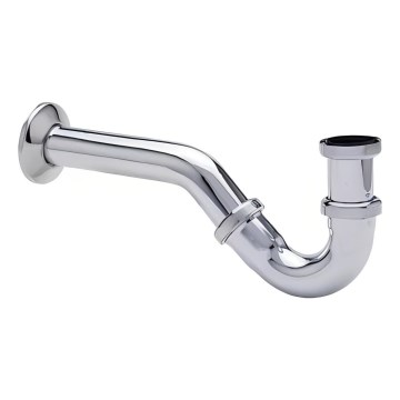 Villeroy & Boch 92087200 - Sifon till bidé, blank krom