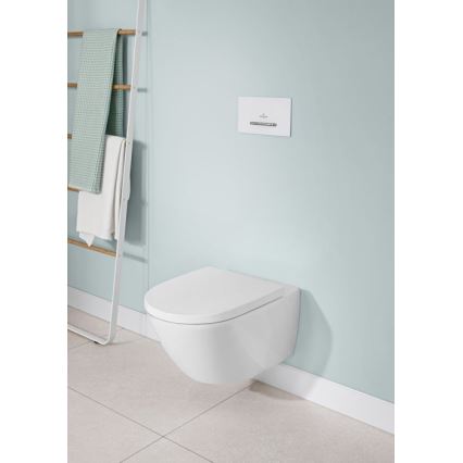 Villeroy & Boch 92216168 - VICONNECT spolknapp vit/polerad krom