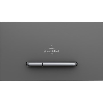 Villeroy & Boch 922169D8 - Spolningsknapp VICONNECT antracit/matt krom