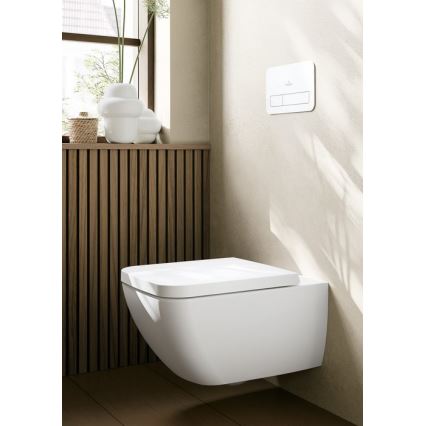 Villeroy & Boch 922400RE - Spolknapp VICONNECT blank vit