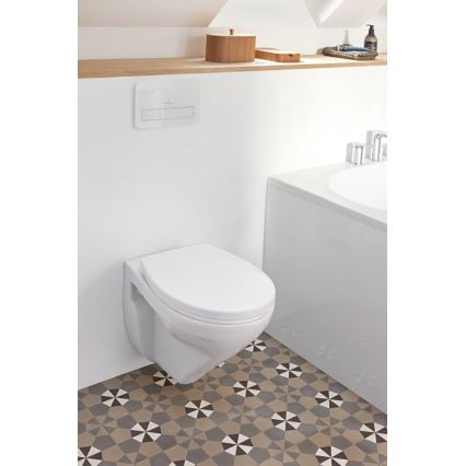 Villeroy & Boch 922400RE - Spolknapp VICONNECT blank vit