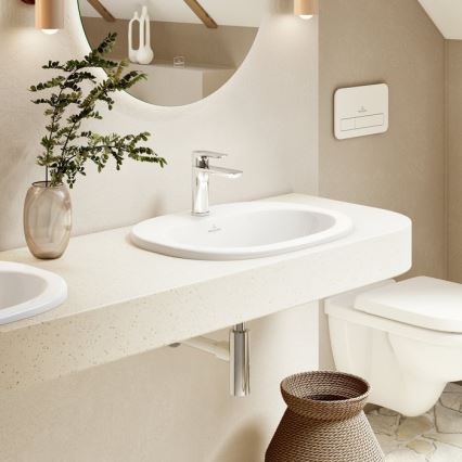 Villeroy & Boch 922400RE - Spolknapp VICONNECT blank vit