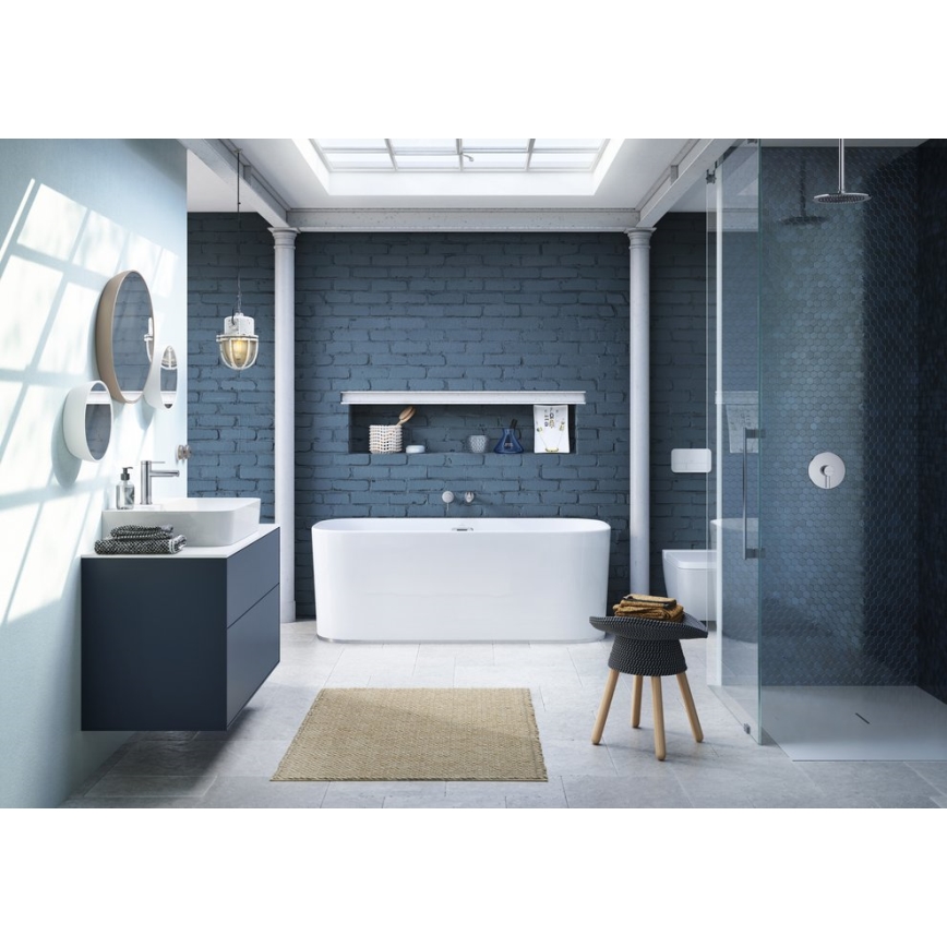 Villeroy & Boch 922400RE - Spolknapp VICONNECT blank vit