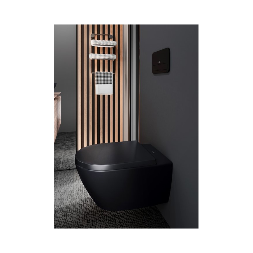 Villeroy & Boch 922490AN - Spolknapp VICONNECT svart