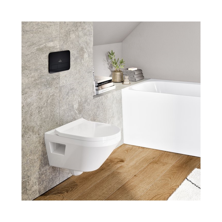Villeroy & Boch 922490AN - Spolknapp VICONNECT svart