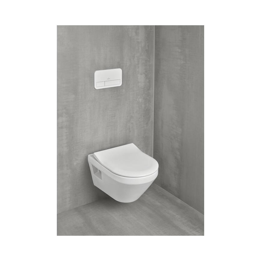 Villeroy & Boch 9M70S101 - Toalettsits SoftClose ARCHITECTURA vit