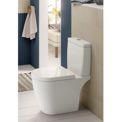Villeroy & Boch 9M77C101 - Toalettsits SoftClose AVENTO vit