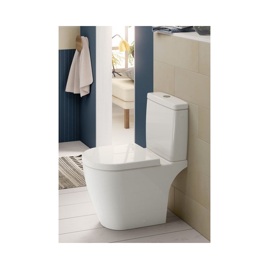 Villeroy & Boch 9M77C101 - Toalettsits SoftClose AVENTO vit