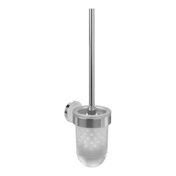Villeroy & Boch TVA15101600061 - Väggmonterad WC-borste ELEMENTS glas/polerad krom