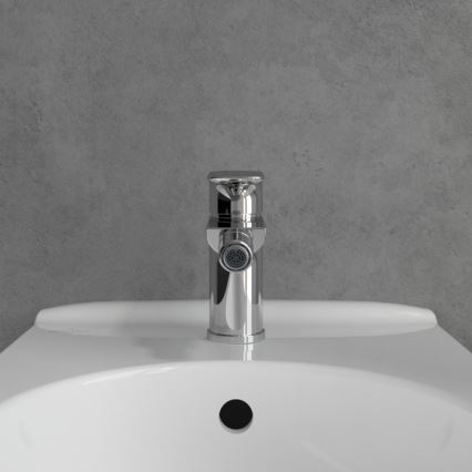 Villeroy & Boch TVB10420111061 - Bidettblandare + bottenventil O.NOVO blank krom