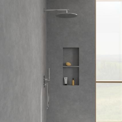 Villeroy & Boch TVD00065300061 - Termostatstyrd duschblandare för inbyggnad, blank krom