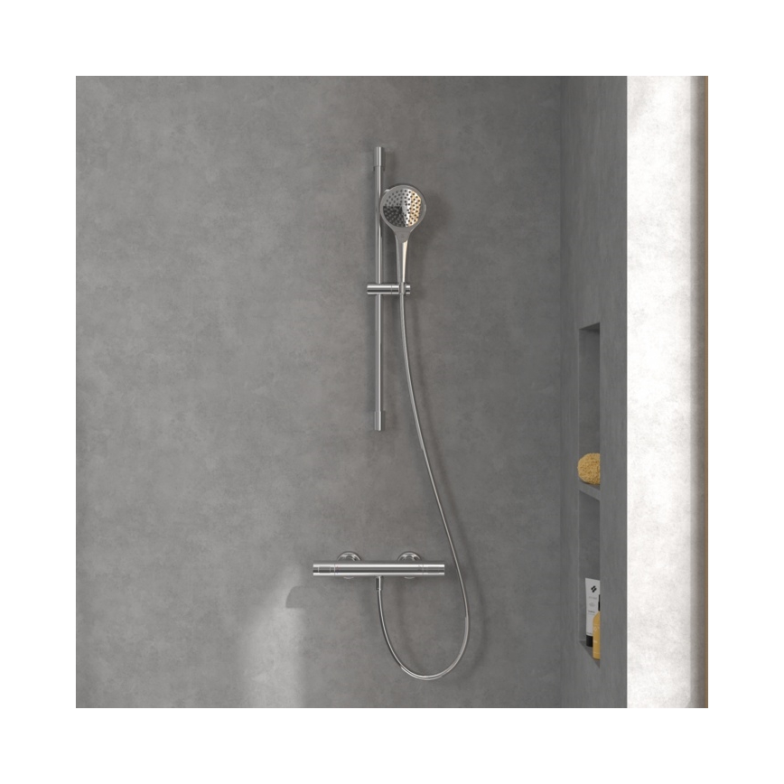 Villeroy & Boch TVS00001700061 - Termostatisk duschblandare TAPS&FITINGS blank krom