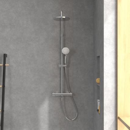 Villeroy & Boch TVS10900200061 - UNIVERSAL duschset med blandare i polerad krom