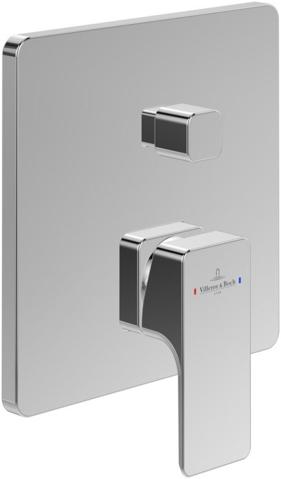 Villeroy & Boch TVS11200300061 - Badkars-/duschblandare SUBWAY 3.0, blank krom