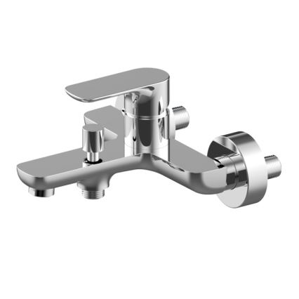Villeroy & Boch TVT10400100061 - O.NOVO badkarsblandare i blank krom