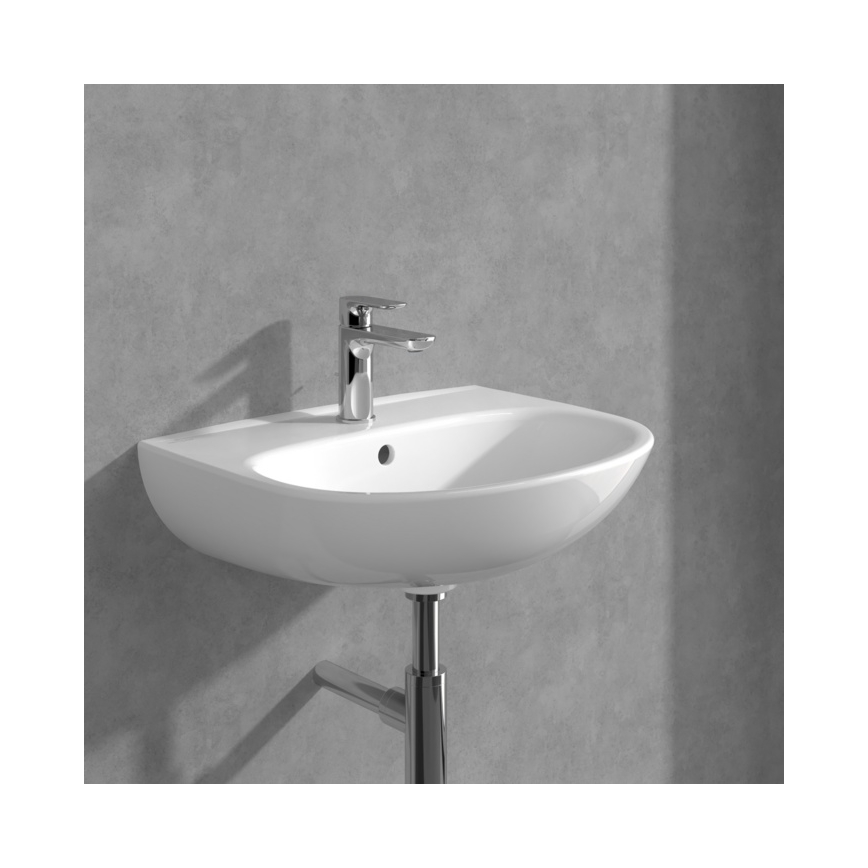 Villeroy & Boch TVW10400400161 - Tvättställsblandare O.NOVO 15,5 cm blank krom
