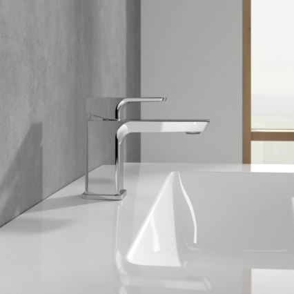 Villeroy & Boch TVW11200100161 - Tvättställsblandare SUBWAY 3.0 12,5 cm polerad krom