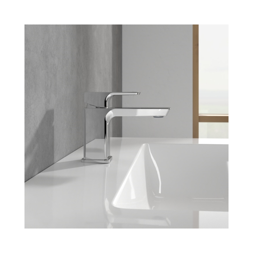 Villeroy & Boch TVW11200100161 - Tvättställsblandare SUBWAY 3.0 12,5 cm polerad krom