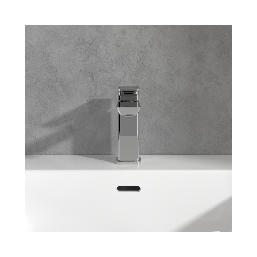 Villeroy & Boch TVW11200300061 - Tvättställsblandare SUBWAY 15,5 cm blank krom