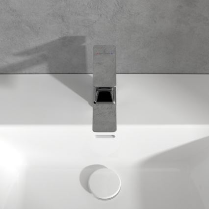 Villeroy & Boch TVW11200300061 - Tvättställsblandare SUBWAY 15,5 cm blank krom