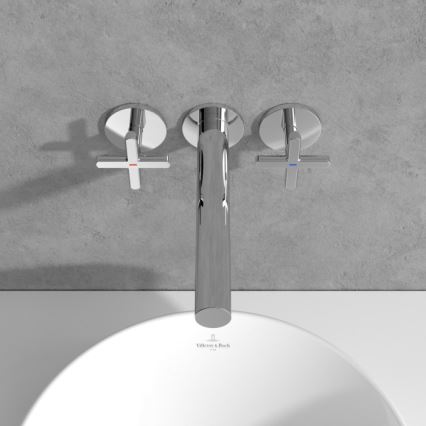 Villeroy & Boch TVZ10601200061 - Tvättställsblandare LOOP&FRIENDS polerat krom