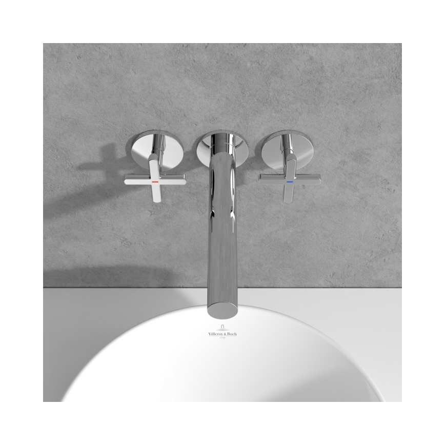 Villeroy & Boch TVZ10601200061 - Tvättställsblandare LOOP&FRIENDS polerat krom