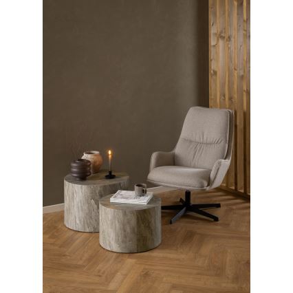 Vilsam fåtölj DANILO beige