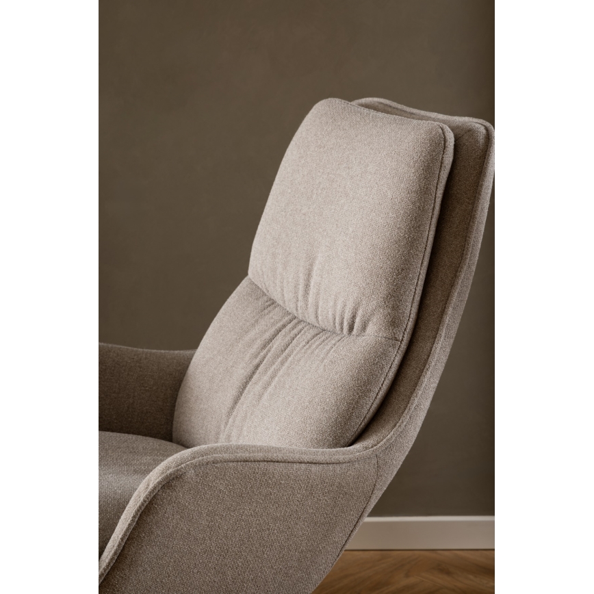 Vilsam fåtölj DANILO beige