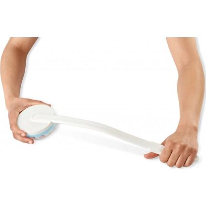 Vitility - Applikator för duschgel/kroppslotion vit/blå