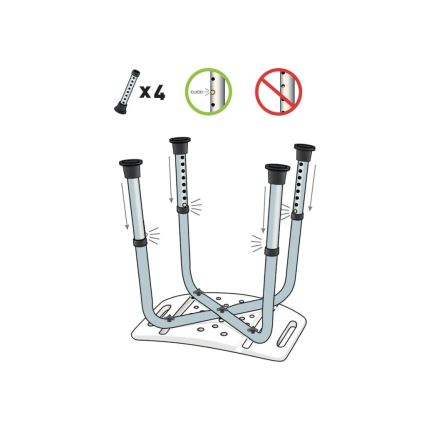 Vitility - Duschpall 53x49,5 cm vit