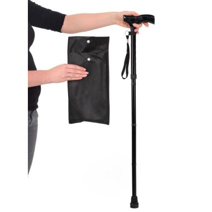 Vitility - Hopfällbar käpp svart