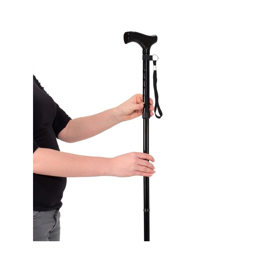Vitility - Hopfällbar käpp svart