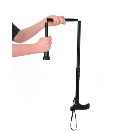 Vitility - Hopfällbar käpp svart