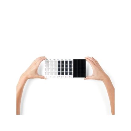 Vitility - Veckodosett vit/svart