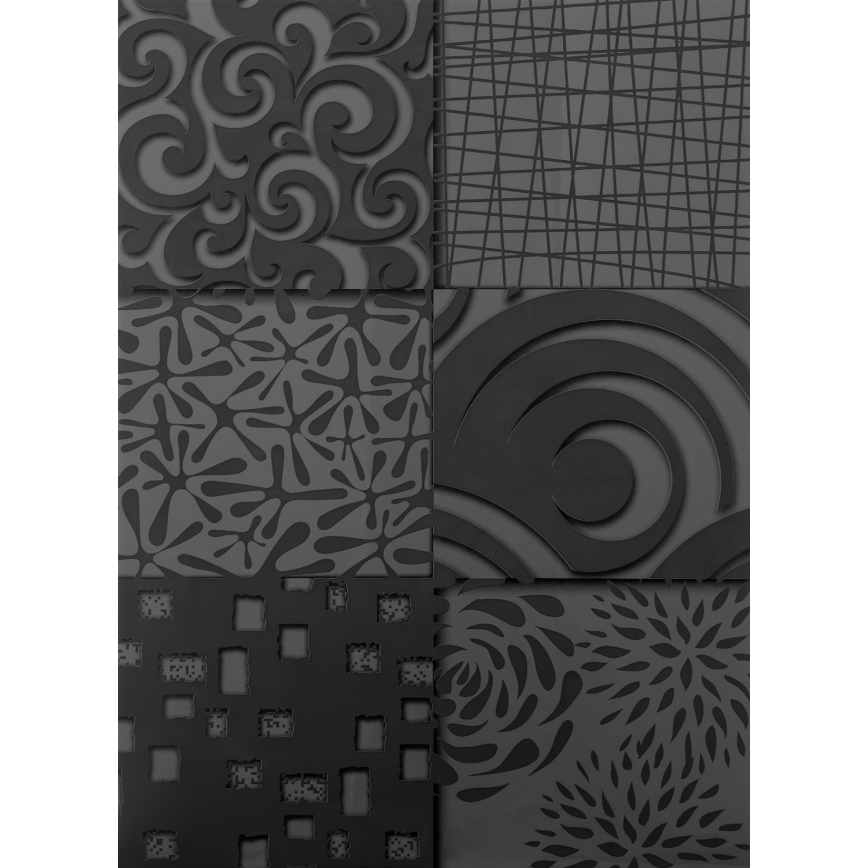 Vitrinskåp ARIA i antracit