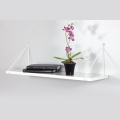 Wall shelf ARMONI 20x72 cm vit