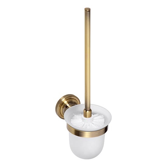 WC-borste 11x37,5 cm bronsfärgad