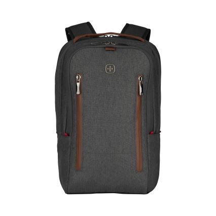 Wenger - Laptop ryggsäck 15 l 16" med ficka för surfplatta 12" + crossbody bag Stad Upgrade 2i1 grå
