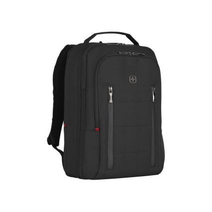 Wenger - Laptop ryggsäck 16 l 16" med ficka för surfplatta 12" Stad Traveler svart