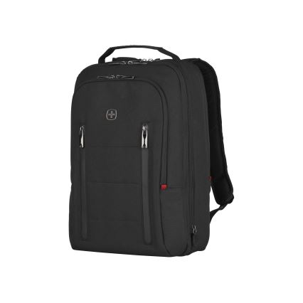Wenger - Laptop ryggsäck 16 l 16" med ficka för surfplatta 12" Stad Traveler svart