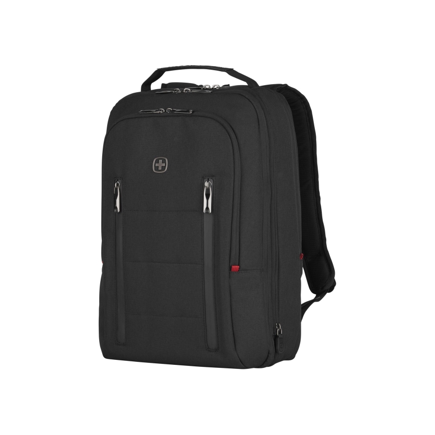 Wenger - Laptop ryggsäck 16 l 16" med ficka för surfplatta 12" Stad Traveler svart