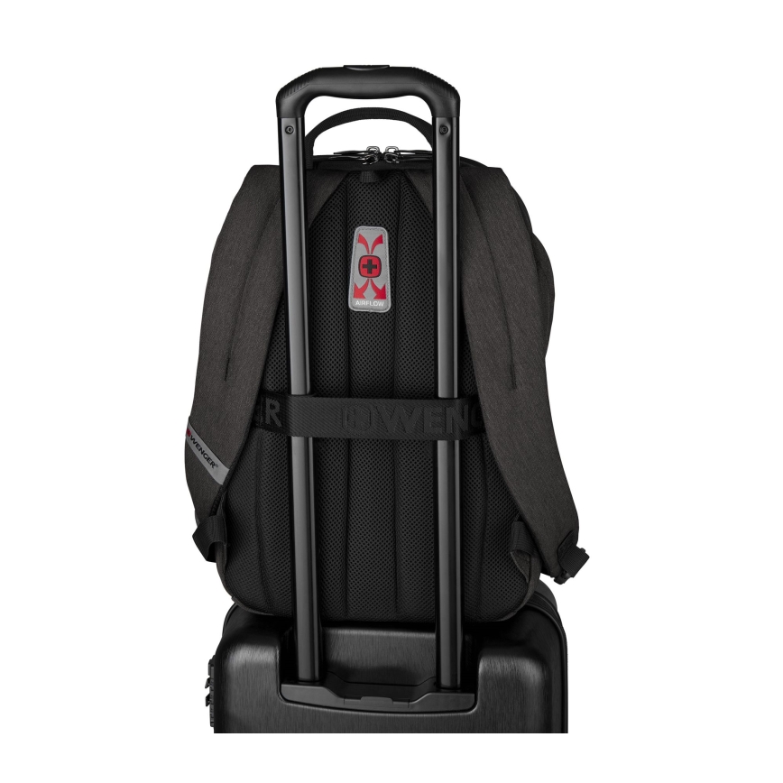 Wenger - Laptop ryggsäck 21 l 16" med ficka för surfplatta 10" MX Belysning svart