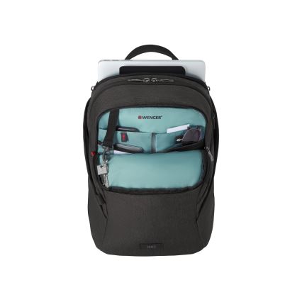 Wenger - Laptop ryggsäck 21 l 16" med ficka för surfplatta 10" MX Belysning svart